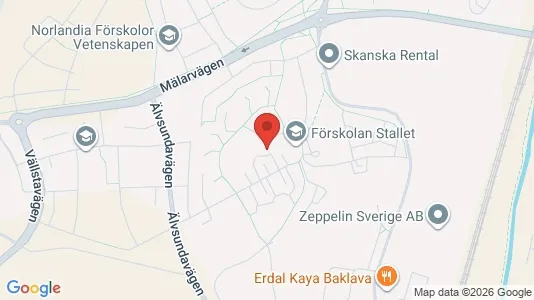Lägenheter att hyra i Upplands Väsby - kort over placeringen
