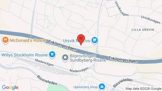 Lägenheter att hyra i Sundbyberg - kort over placeringen