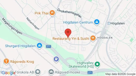 Lägenheter att hyra i Söderort - kort over placeringen