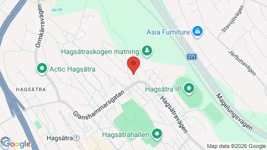 Lägenheter att hyra i Söderort - kort over placeringen