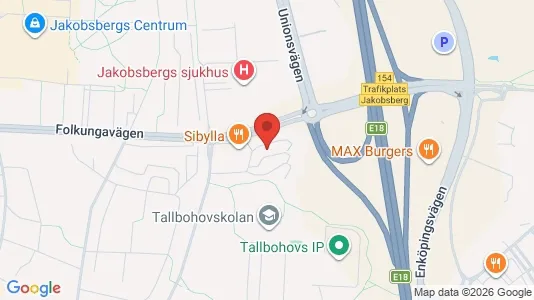Lägenheter att hyra i Järfälla - kort over placeringen