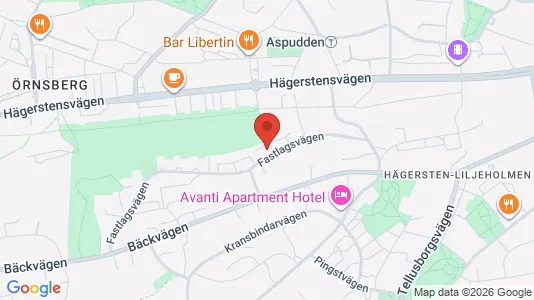 Lägenheter att hyra i Söderort - kort over placeringen