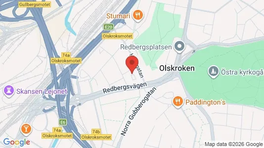 Lägenheter att hyra i Örgryte-Härlanda - kort over placeringen