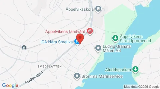 Lägenheter att hyra i Västerort - kort over placeringen
