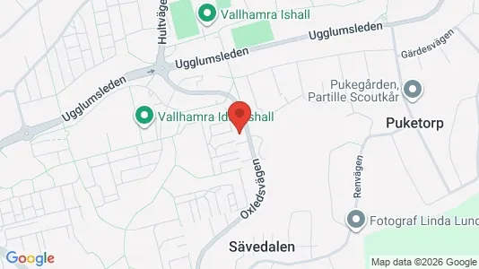 Lägenheter att hyra i Partille - kort over placeringen