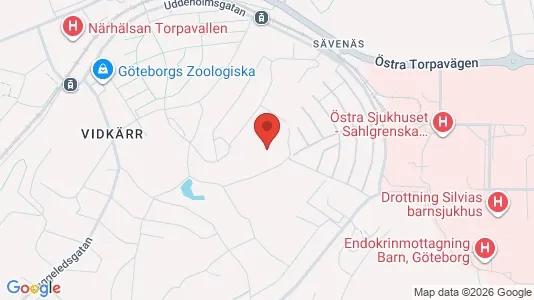 Lägenheter att hyra i Örgryte-Härlanda - kort over placeringen