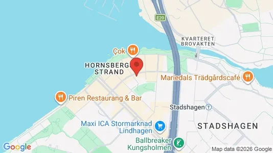 Lägenheter att hyra i Kungsholmen - kort over placeringen