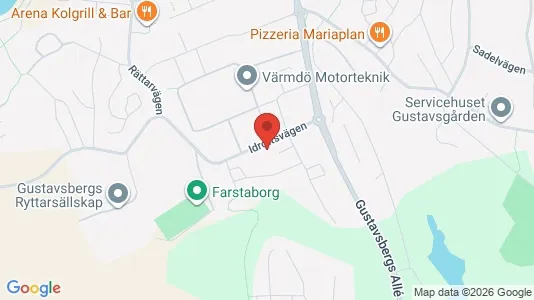 Lägenheter att hyra i Värmdö - kort over placeringen