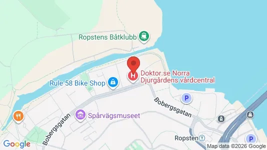 Lägenheter att hyra i Gärdet/Djurgården - kort over placeringen