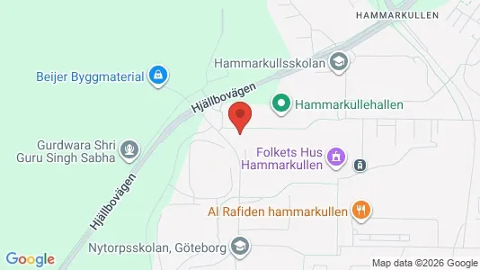 Lägenheter att hyra i Angered - kort over placeringen
