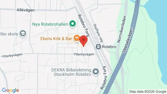 Lägenheter att hyra i Sollentuna - kort over placeringen