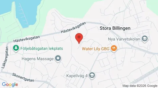 Lägenheter att hyra i Göteborg Västra - kort over placeringen