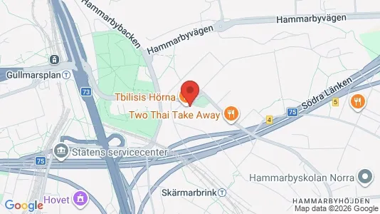 Lägenheter att hyra i Söderort - kort over placeringen