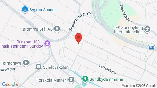 Lägenheter att hyra i Västerort - kort over placeringen
