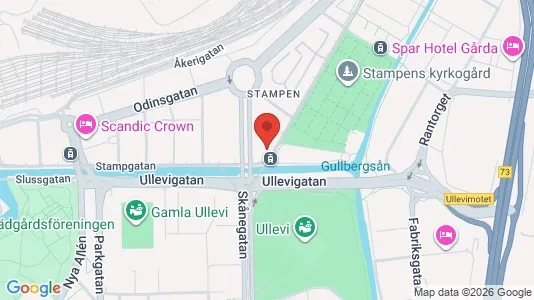 Lägenheter att hyra i Göteborg Centrum - kort over placeringen