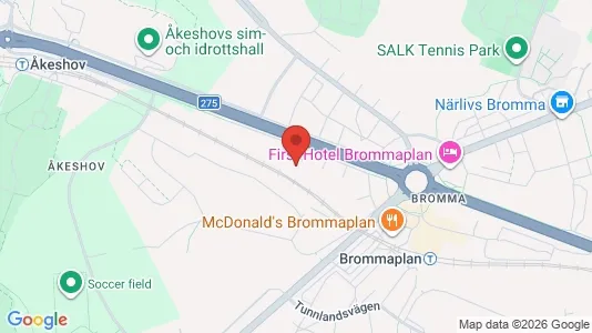 Lägenheter att hyra i Västerort - kort over placeringen