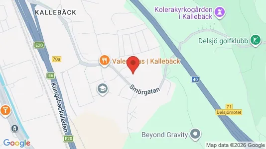 Lägenheter att hyra i Örgryte-Härlanda - kort over placeringen