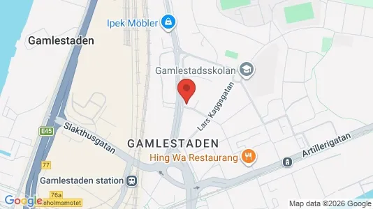 Lägenheter att hyra i Göteborg Östra - kort over placeringen