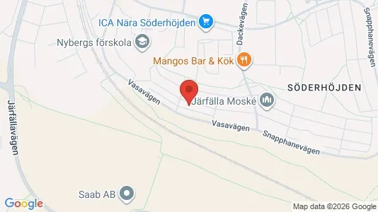 Lägenheter att hyra i Järfälla - kort over placeringen