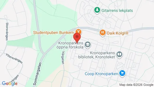Lägenheter att hyra i Karlstad - kort over placeringen