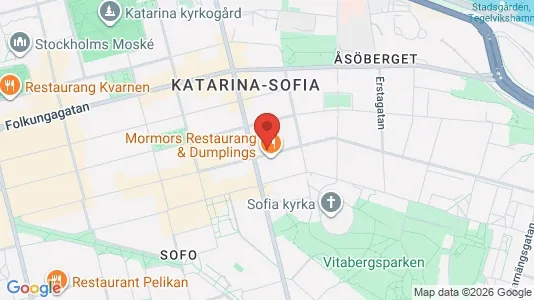 Lägenheter att hyra i Södermalm - kort over placeringen