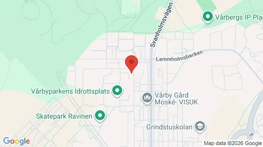 Lägenheter att hyra i Nacka - kort over placeringen