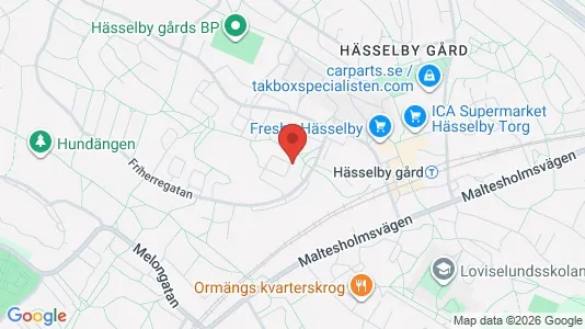 Lägenheter att hyra i Västerort - kort over placeringen