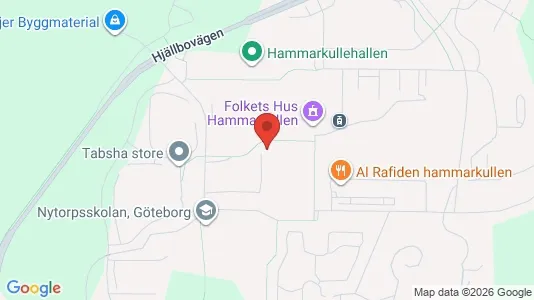 Lägenheter att hyra i Angered - kort over placeringen