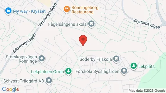 Lägenheter att hyra i Salem - kort over placeringen