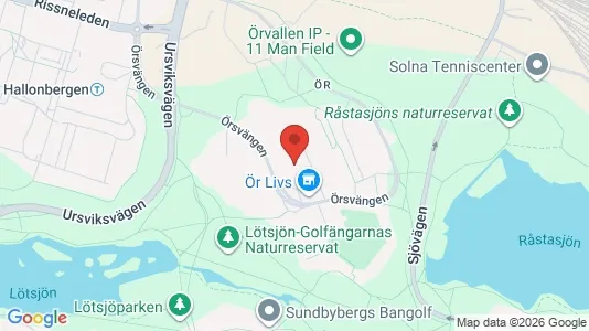 Lägenheter att hyra i Sundbyberg - kort over placeringen