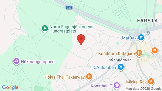 Lägenheter att hyra i Söderort - kort over placeringen