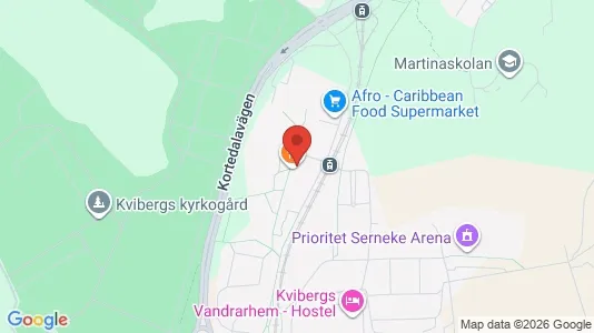 Lägenheter att hyra i Göteborg Östra - kort over placeringen