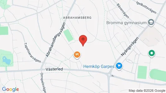 Lägenheter att hyra i Västerort - kort over placeringen