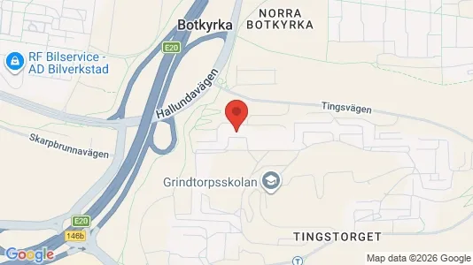 Lägenheter att hyra i Botkyrka - kort over placeringen