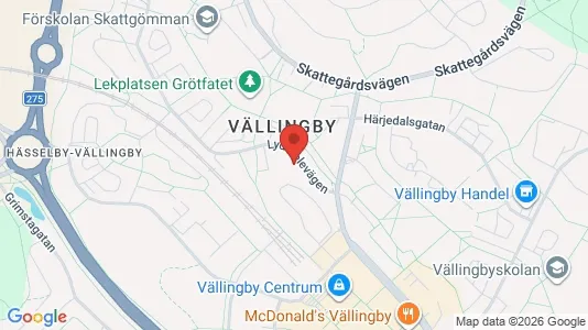Lägenheter att hyra i Västerort - kort over placeringen