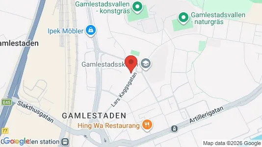 Lägenheter att hyra i Göteborg Östra - kort over placeringen