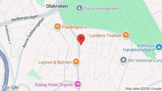 Lägenheter att hyra i Örgryte-Härlanda - kort over placeringen