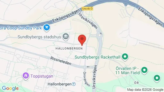 Lägenheter att hyra i Sundbyberg - kort over placeringen