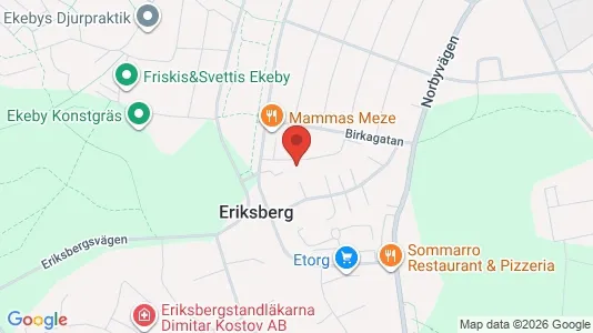 Lägenheter att hyra i Uppsala - kort over placeringen