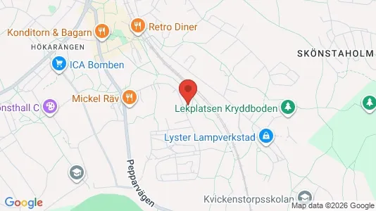 Lägenheter att hyra i Söderort - kort over placeringen