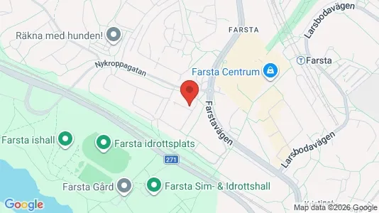 Lägenheter att hyra i Söderort - kort over placeringen