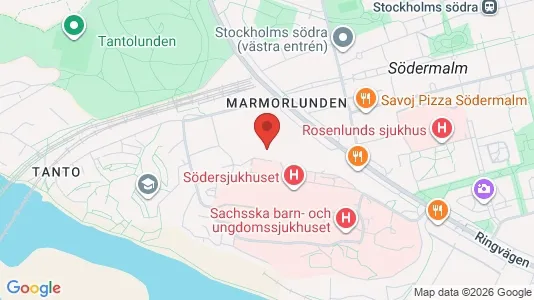Lägenheter att hyra i Södermalm - kort over placeringen