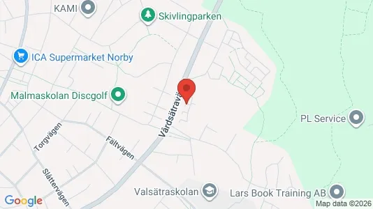 Lägenheter att hyra i Uppsala - kort over placeringen