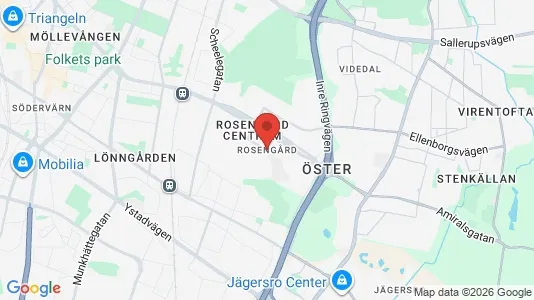 Lägenheter att hyra i Rosengård - kort over placeringen