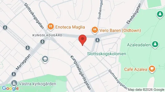 Lägenheter att hyra i Majorna-Linné - kort over placeringen