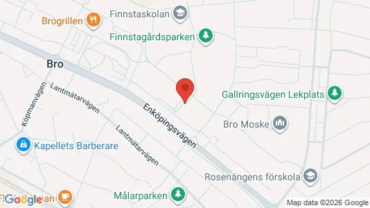Lägenheter att hyra i Upplands-Bro - kort over placeringen