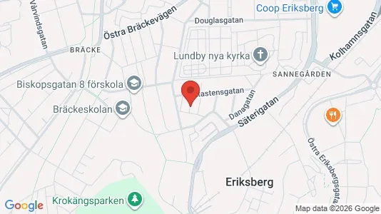 Lägenheter att hyra i Västra hisingen - kort over placeringen