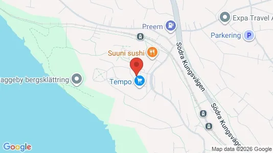 Lägenheter att hyra i Lidingö - kort over placeringen