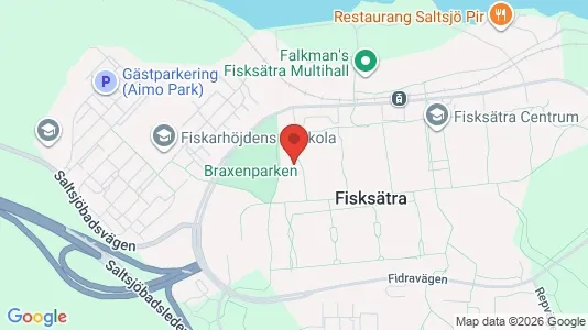 Lägenheter att hyra i Nacka - kort over placeringen