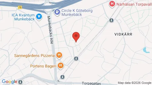 Lägenheter att hyra i Örgryte-Härlanda - kort over placeringen